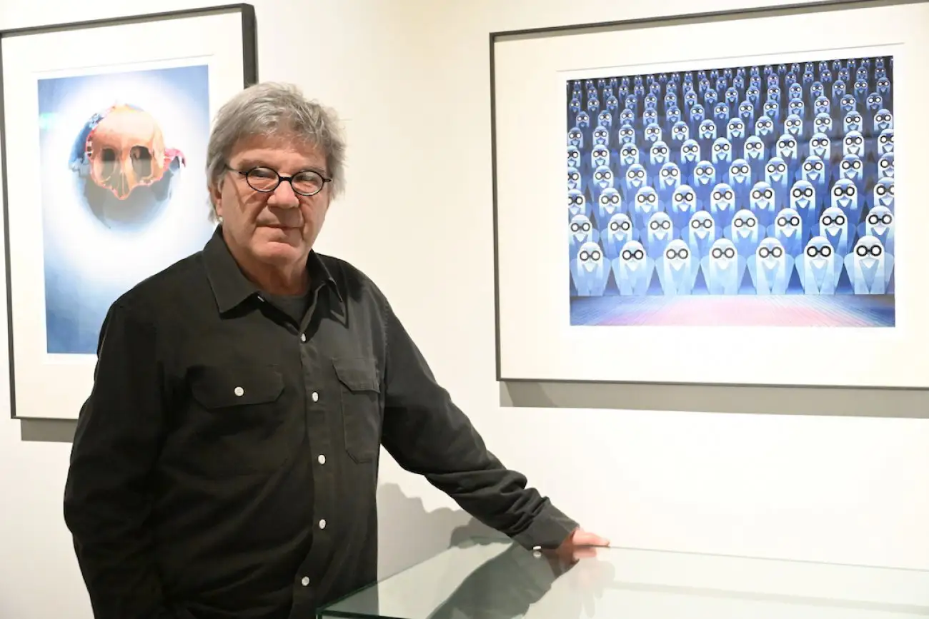 Michel Granger se svými nejznámějšími obrazy